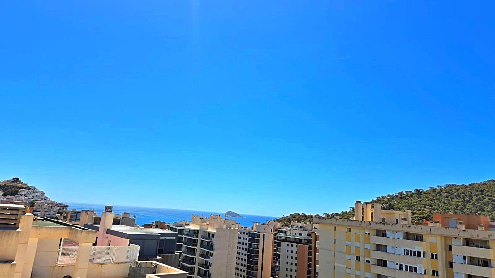 Beach Penthouse Apartment Benidorm Cala Cala de Finestrat Exterior photo