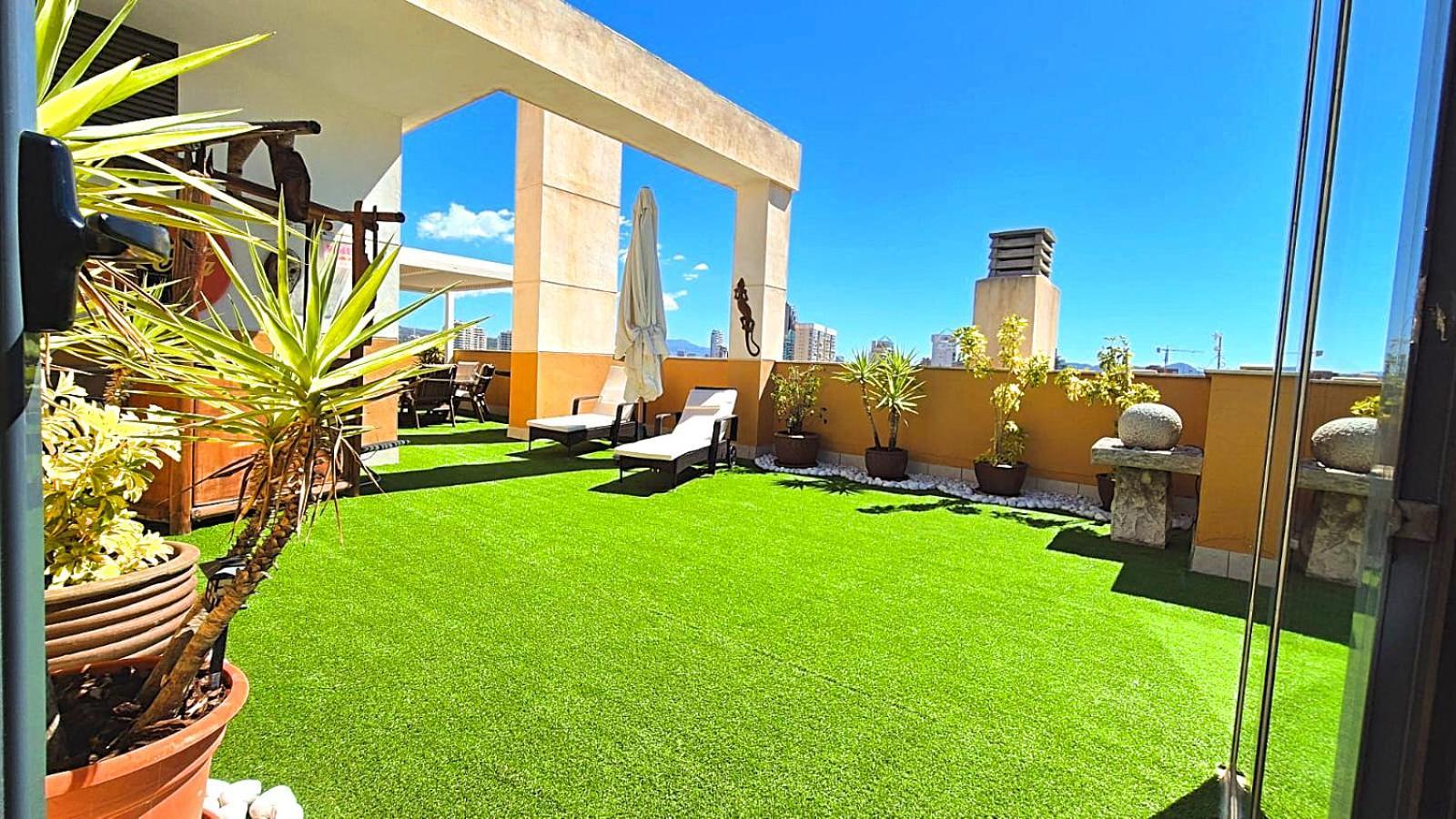 Beach Penthouse Apartment Benidorm Cala Cala de Finestrat Exterior photo
